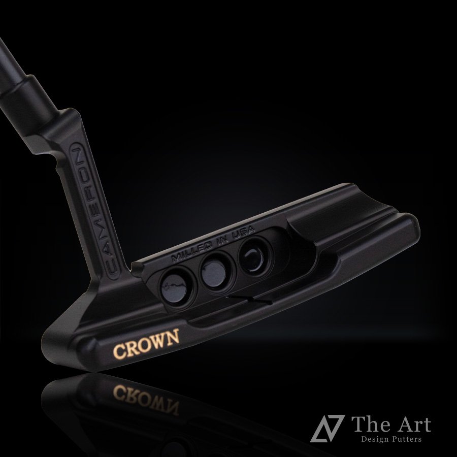 スコッティキャメロン (SCOTTY CAMERON) 2023 スーパーセレクト ニューポート2 [CROWN OF LIBERTY] M  アートブラック