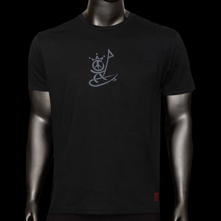 åƥ  Malibu Surfer Black T-Shirt M