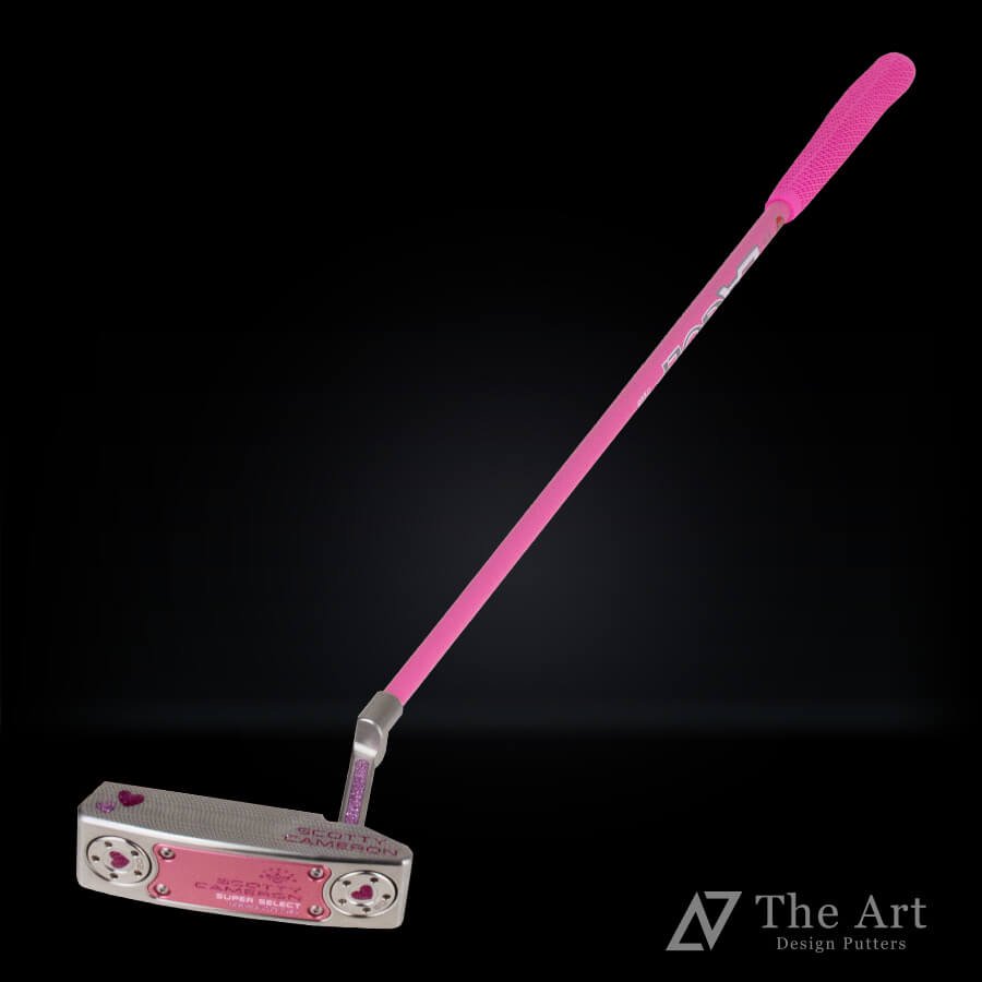 スコッティキャメロン (SCOTTY CAMERON) 2023 スーパーセレクト ニューポート2 プラス [Lovely Heart] M  ピンクラメ LAGOLF