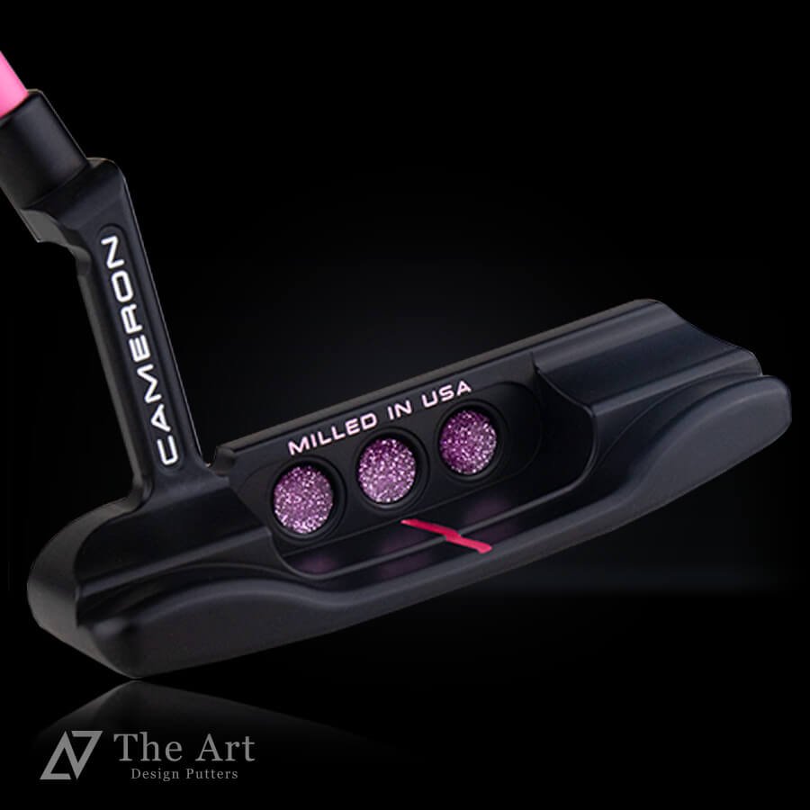 スコッティキャメロン (SCOTTY CAMERON) 2023 スーパーセレクト ニューポート プラス [Tiara] M アートブラック PINK  LAGOLF