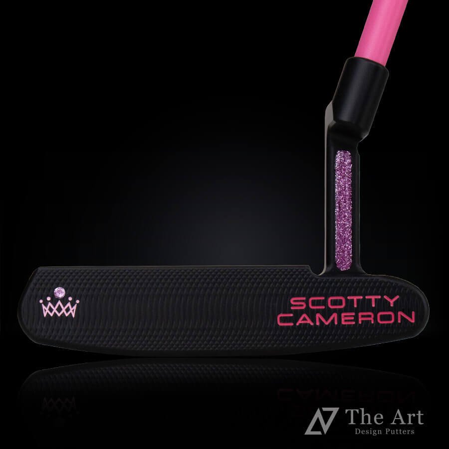 スコッティキャメロン (SCOTTY CAMERON) 2023 スーパーセレクト ニューポート プラス [Tiara] M アートブラック PINK  LAGOLF