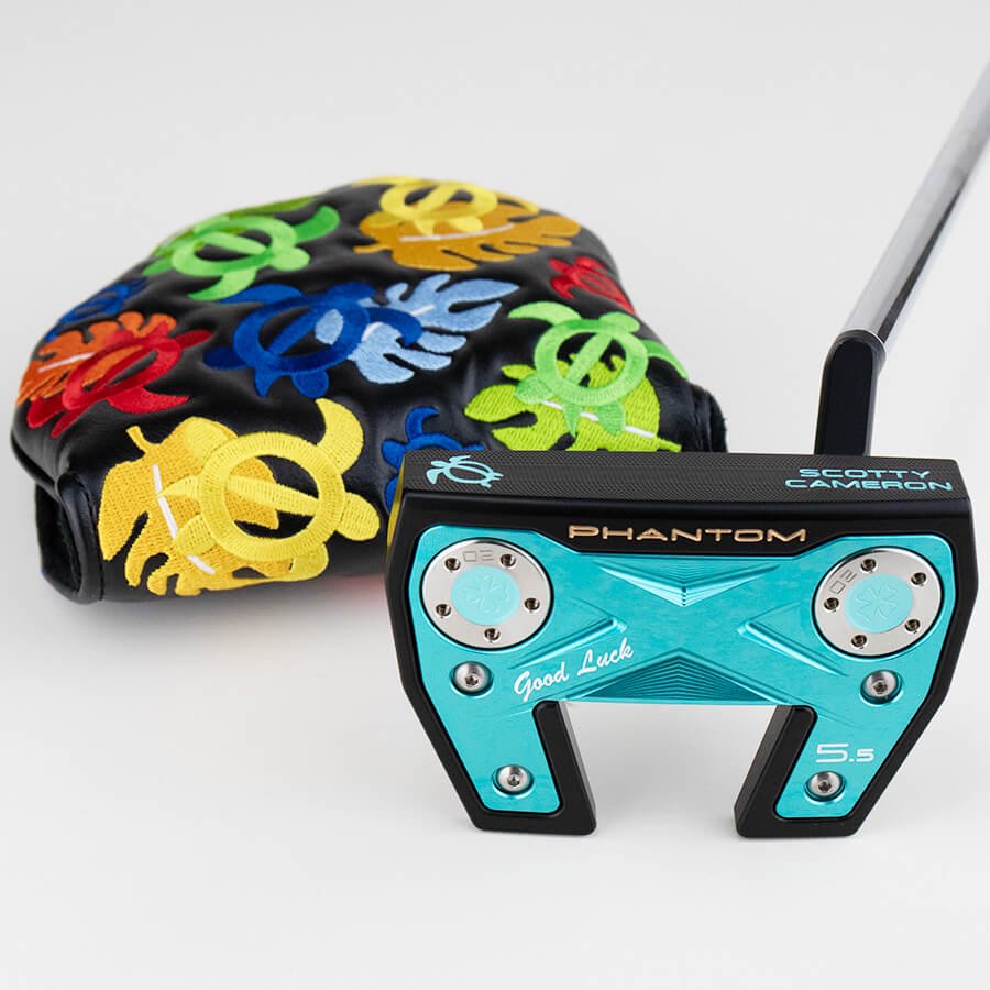 スコッティキャメロン (SCOTTY CAMERON) 2022 ファントムシリーズ ファントムX5.5 [Hawaiian Honu] Ver.S  アートブラック