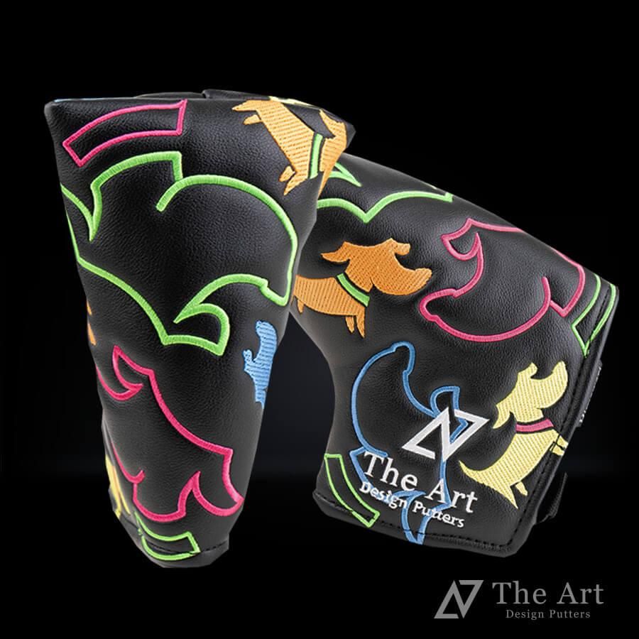 Happy Dog] ネオン The Art Design Putters [ミッドマレット