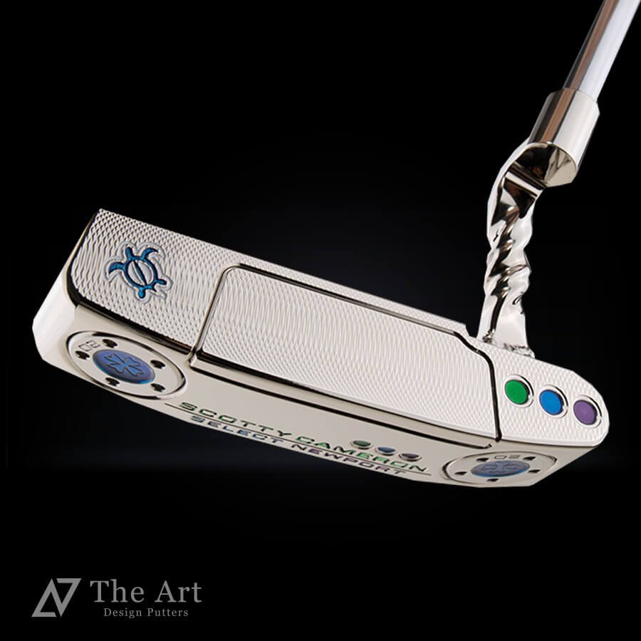 スコッティキャメロン (SCOTTY CAMERON) 2018 セレクトシリーズ ニューポート [Lucky Honu] M+ クリアブルー×クリア