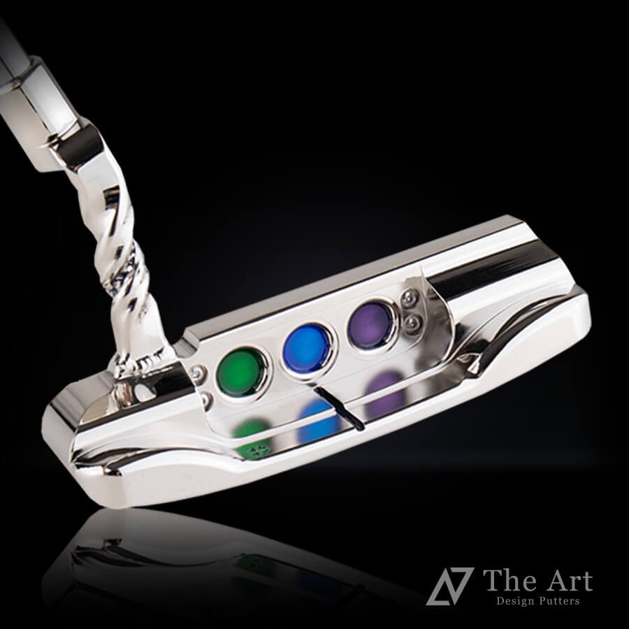 スコッティキャメロン (SCOTTY CAMERON) 2018 セレクトシリーズ ニューポート [Lucky Honu] M+ クリアブルー×クリア