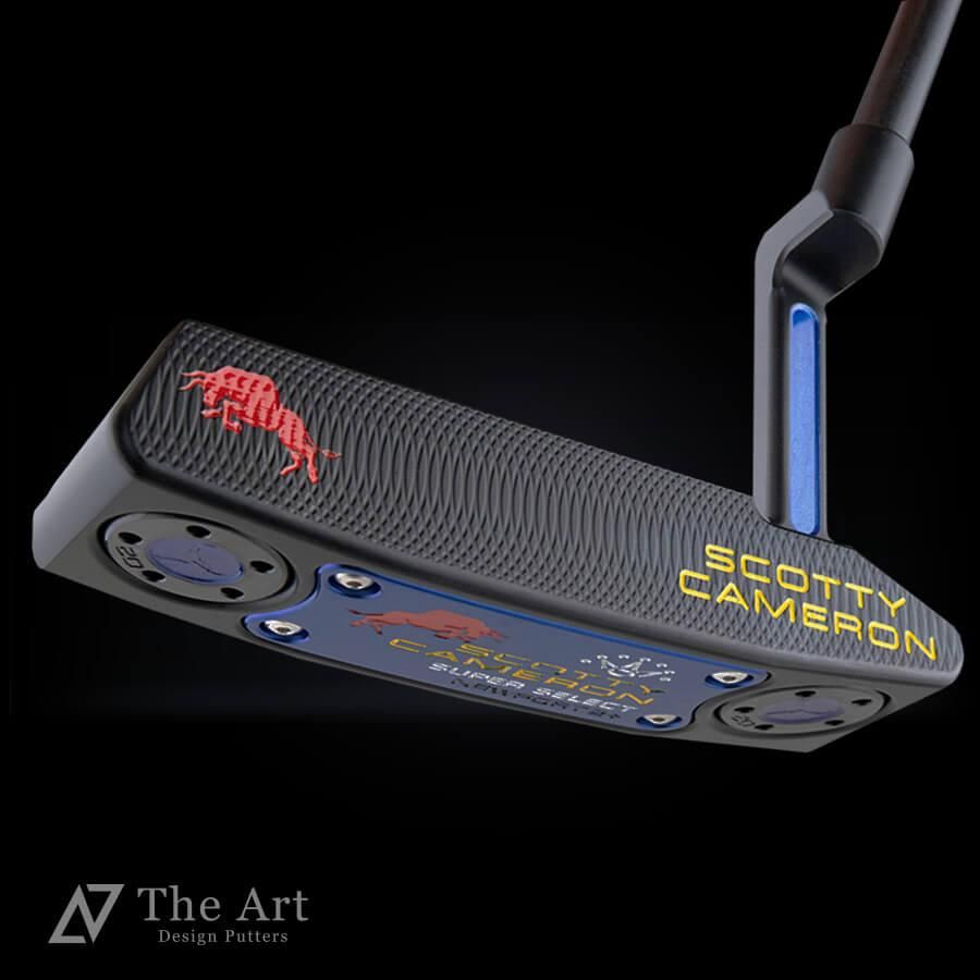 カスタムパター シルバー ピンタイプ 34インチ シルバー スタビリティ