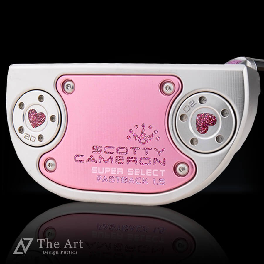 スコッティキャメロン (SCOTTY CAMERON) 2023 スーパーセレクト ファストバック1.5 [Lovely Heart] M  ベビーピンクプレート