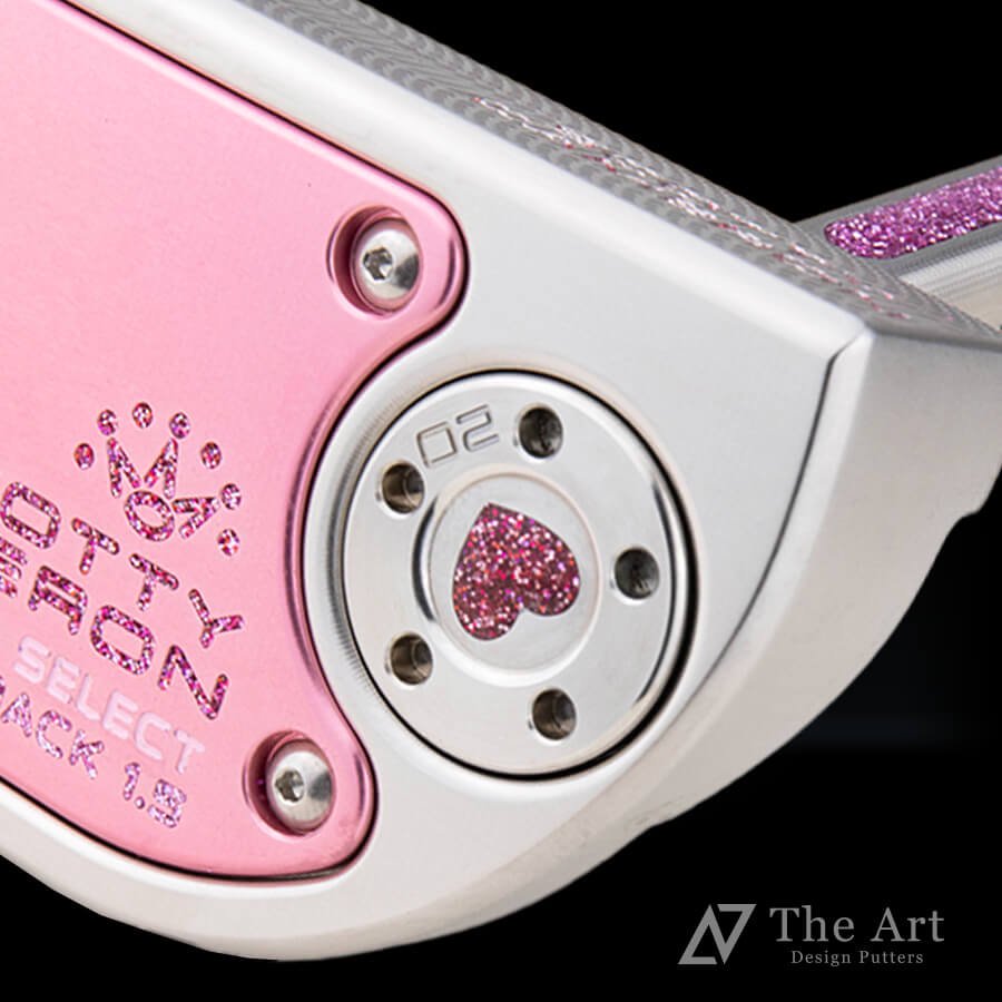 スコッティキャメロン (SCOTTY CAMERON) 2023 スーパーセレクト ファストバック1.5 [Lovely Heart] M ベビーピンク プレート