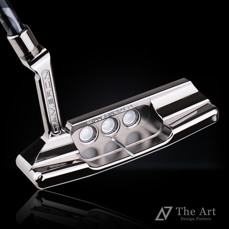 スコッティキャメロン (SCOTTY CAMERON) 2023 スーパーセレクト ニューポート2 [Rising Dragon] M  プラチナブラック シルバー