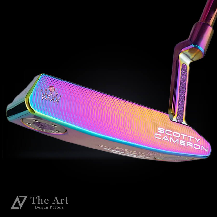 スコッティキャメロン (SCOTTY CAMERON) 2023 スーパーセレクト ニューポート2 [Tiara] M PVD Finish  パープルラメ