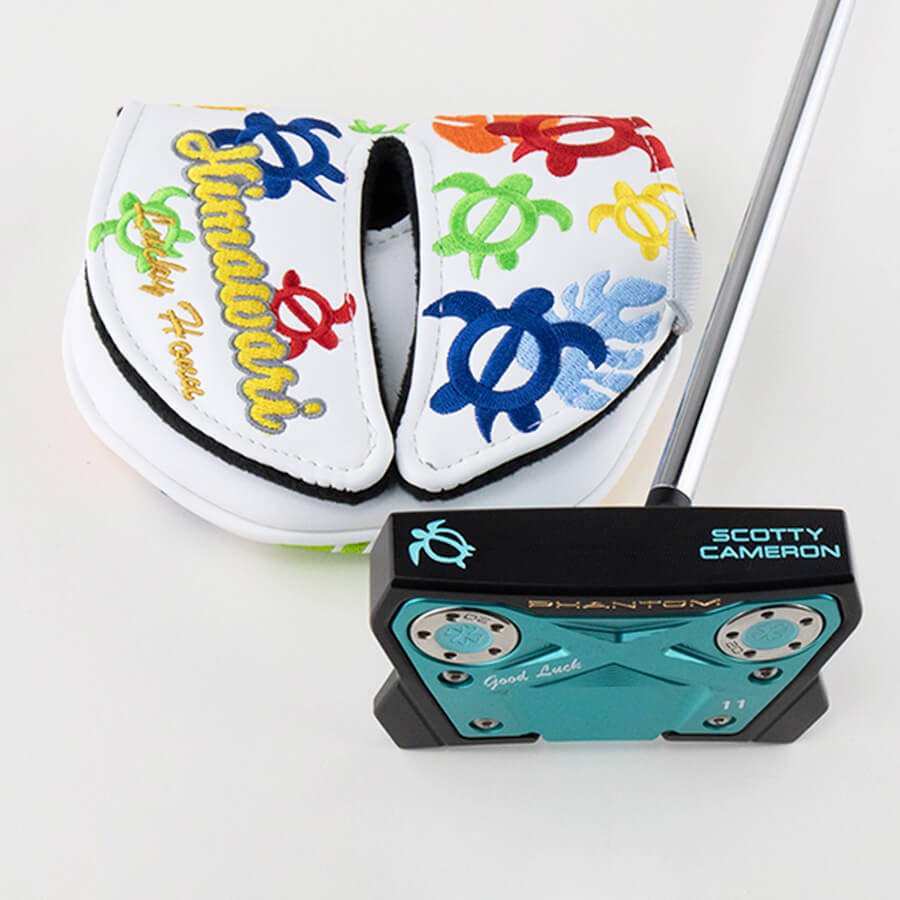 スコッティキャメロン (SCOTTY CAMERON) 2022 ファントムシリーズ ファントムX11 [Hawaiian Honu] センターシャフト  & Newパドル