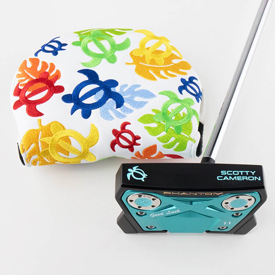 スコッティキャメロン (SCOTTY CAMERON) 2022 ファントムシリーズ ファントムX11 [Hawaiian Honu] センターシャフト  & Newパドル