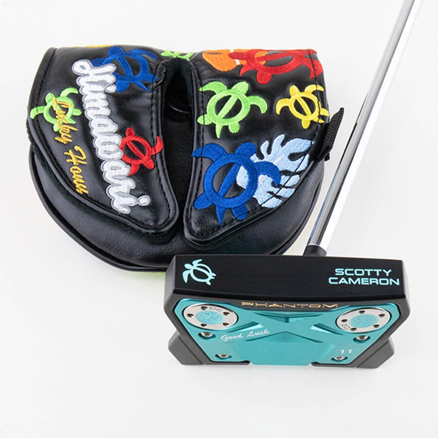 スコッティキャメロン (SCOTTY CAMERON) 2022 ファントムシリーズ ファントムX11 [Hawaiian Honu]  センターシャフト & Newパドル