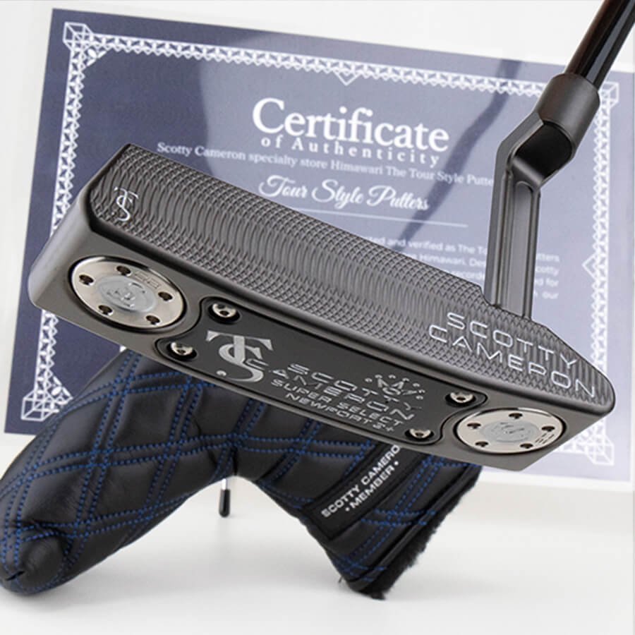 スコッティキャメロン(SCOTTY CAMERON) スーパーセレクト ニューポート2プラス TS プロトタイプ グロスブラック with ディアマナ