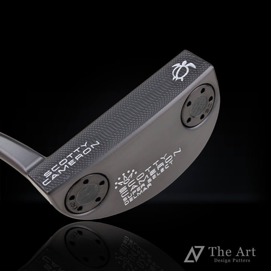 スコッティキャメロン (SCOTTY CAMERON) 2023 スーパーセレクト デルマー [Hawaiian Honu] M グロスブラック  シルバー レフティー