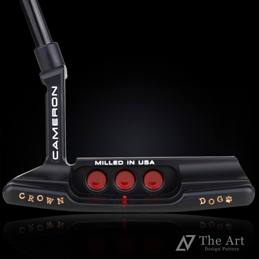 スコッティキャメロン (SCOTTY CAMERON) 2023 スーパーセレクト ニューポート2 [Crown Dog] M Red & Gold