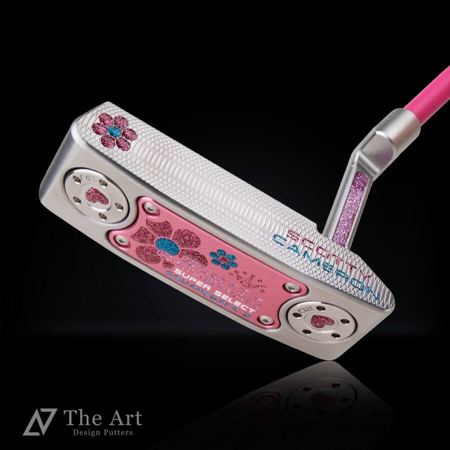 スコッティキャメロン (SCOTTY CAMERON) 2023 スーパーセレクト スクエアバック2 [Daisy Daisy] ver.S+  ピンクラメ KBS