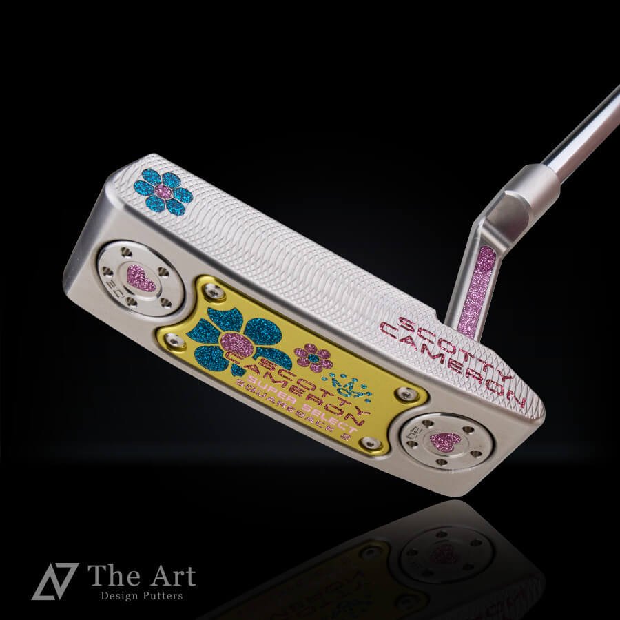 スコッティキャメロン (SCOTTY CAMERON) 2023 スーパーセレクト スクエアバック2 [Daisy Daisy] ver.S+  スカイブルーラメ