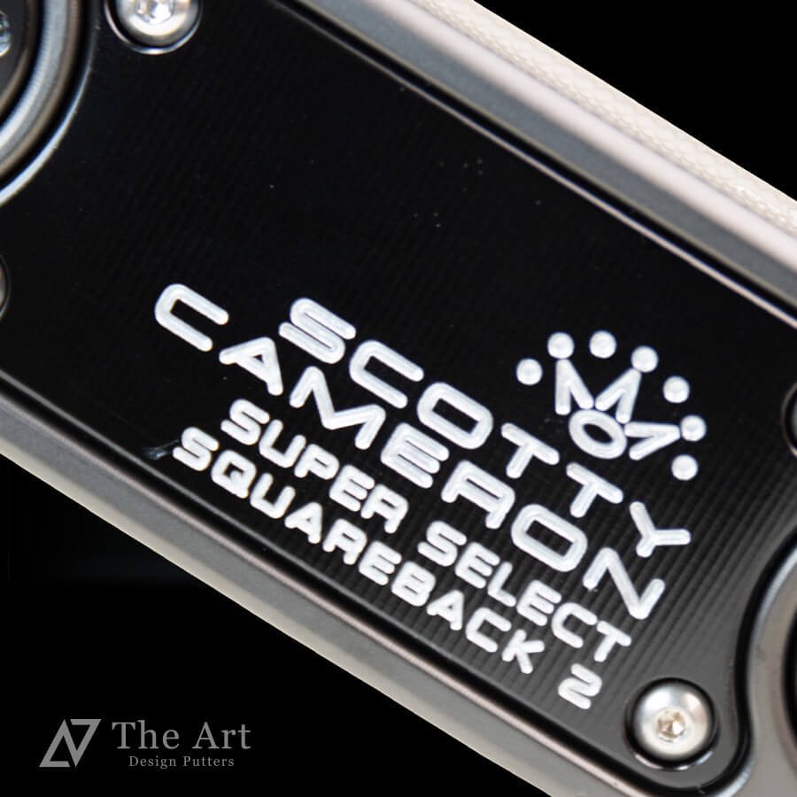 スコッティキャメロン (SCOTTY CAMERON) 2023 スーパーセレクト スクエアバック2 [Hawaiian Honu] M  グロスブラック シルバー