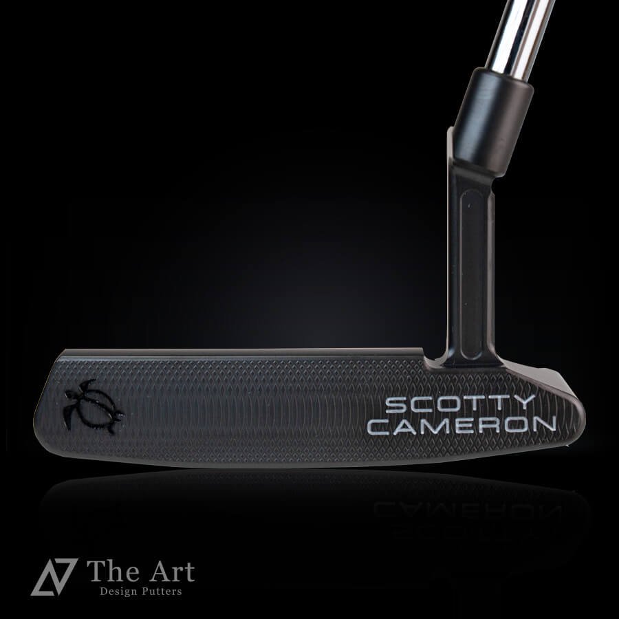 スコッティキャメロン (SCOTTY CAMERON) 2023 スーパーセレクト スクエアバック2 [Hawaiian Honu] M  グロスブラック シルバー