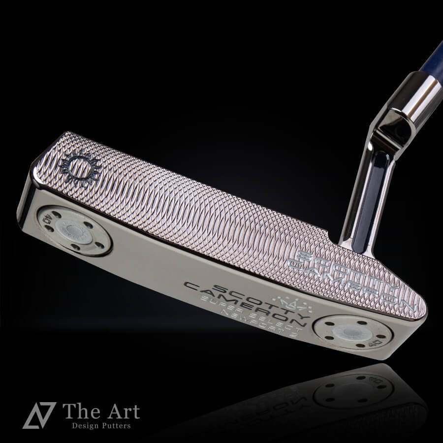 スコッティキャメロン (SCOTTY CAMERON) 2023 スーパーセレクト ニューポート2 [El Dorado] M プラチナブラック  褐色（勝ち色）