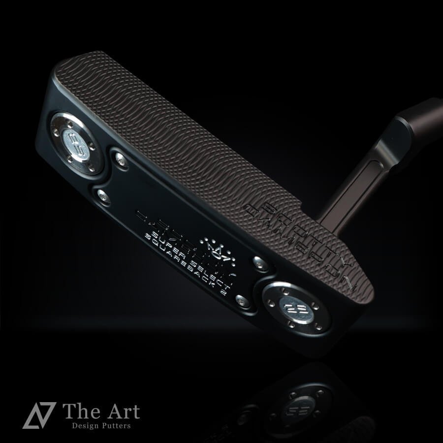 スコッティキャメロン (SCOTTY CAMERON) 2023 スーパーセレクト スクエアバック2 ロングデザイン Double Black &  Silver