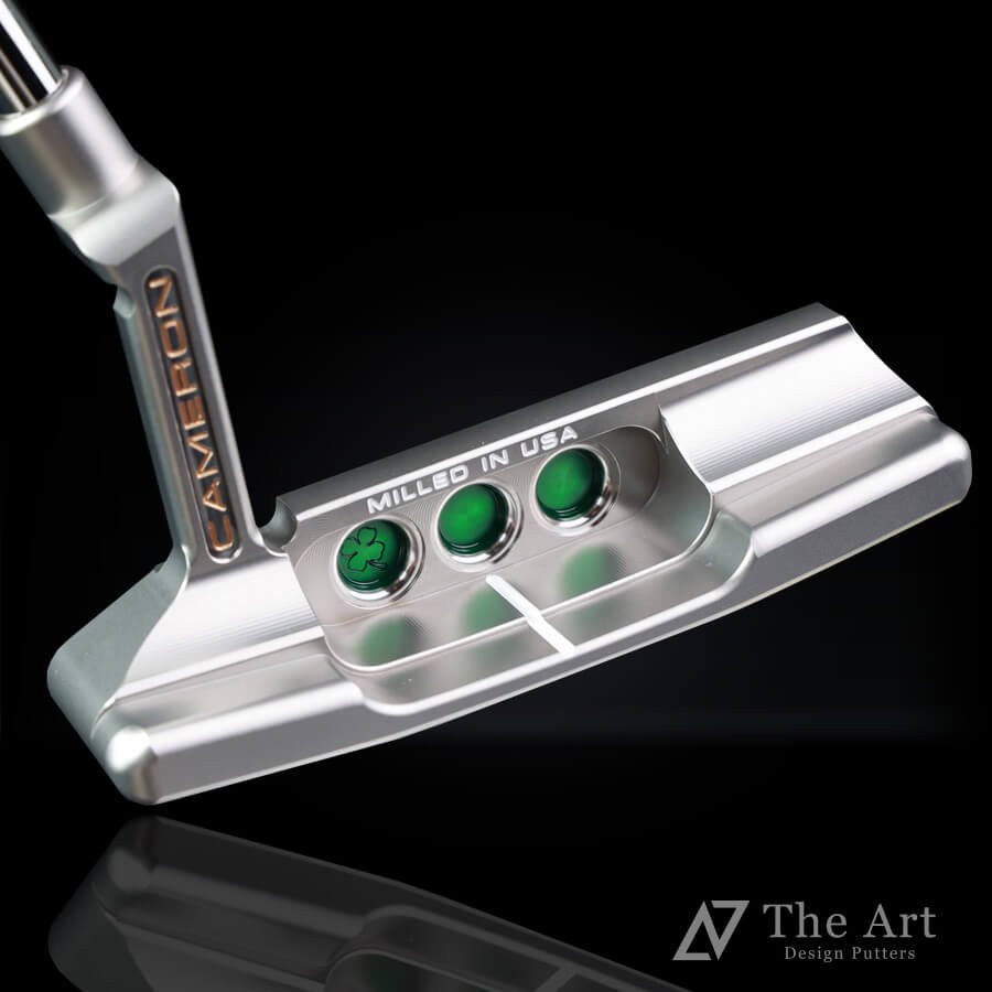 スコッティキャメロン (SCOTTY CAMERON) 2023 スーパーセレクト ニューポート2 [Lucky Clover] ver.S+  クリアグリーン