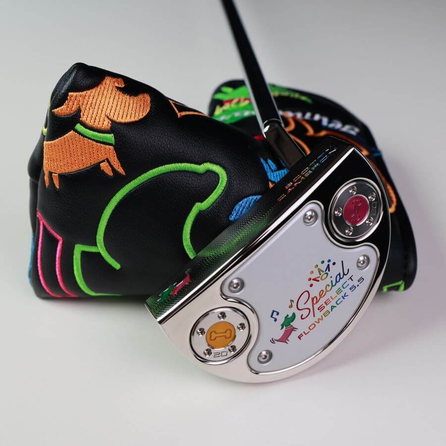 スコッティキャメロン (SCOTTY CAMERON) 2020 スペシャルセレクト フローバック5.5 [Happy Dog] ver.S  プラチナシャイン