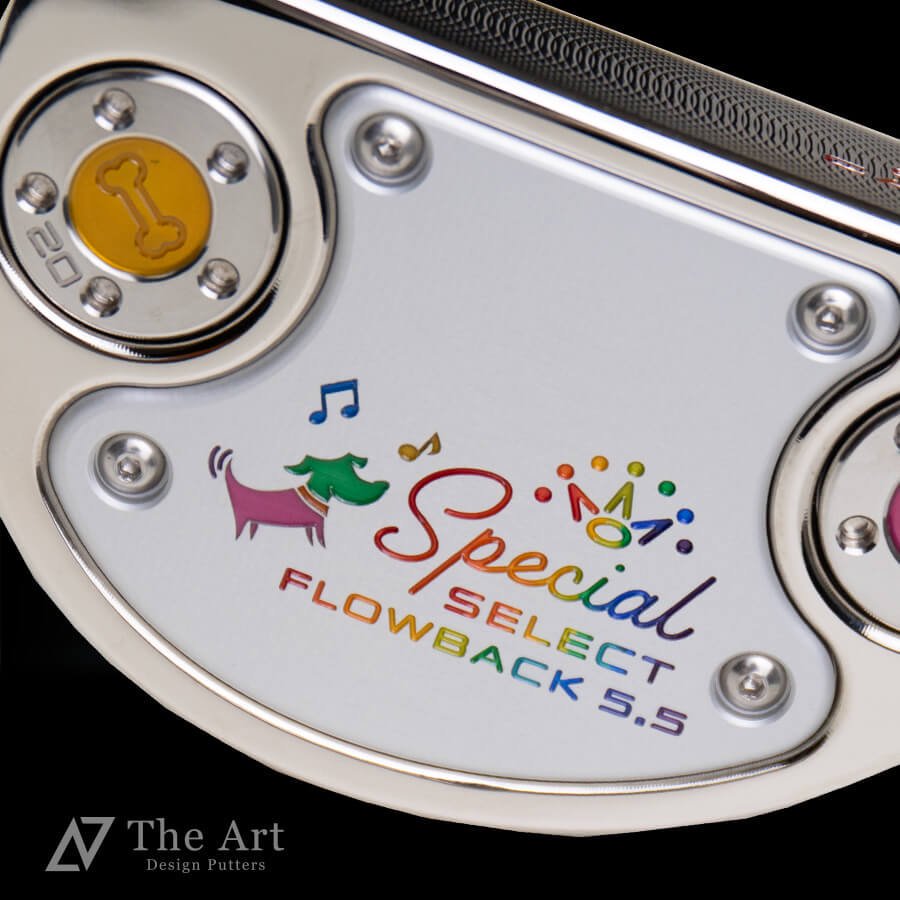 スコッティキャメロン (SCOTTY CAMERON) 2020 スペシャルセレクト フローバック5.5 [Happy Dog] ver.S  プラチナシャイン