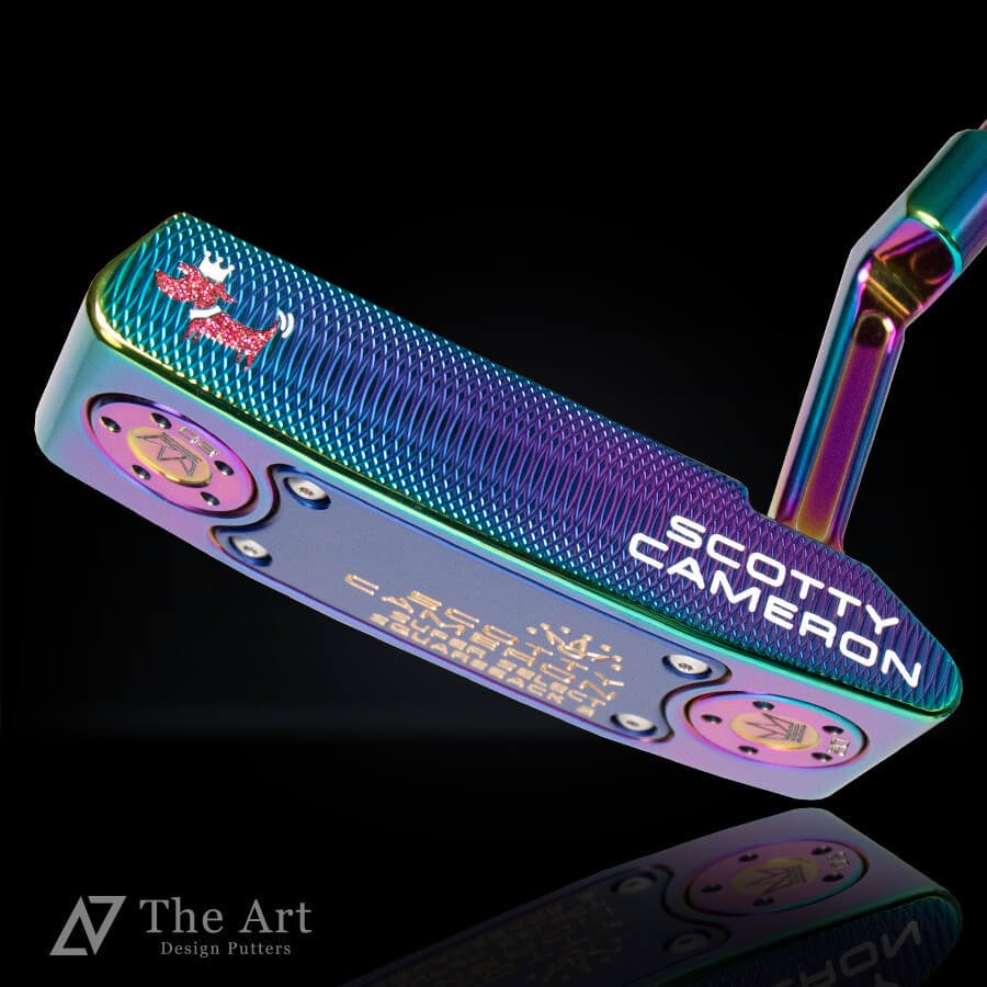 スコッティキャメロン (SCOTTY CAMERON) 2023 スーパーセレクト スクエアバック2 [Crown Dog] PVD with  ロイヤルブルー