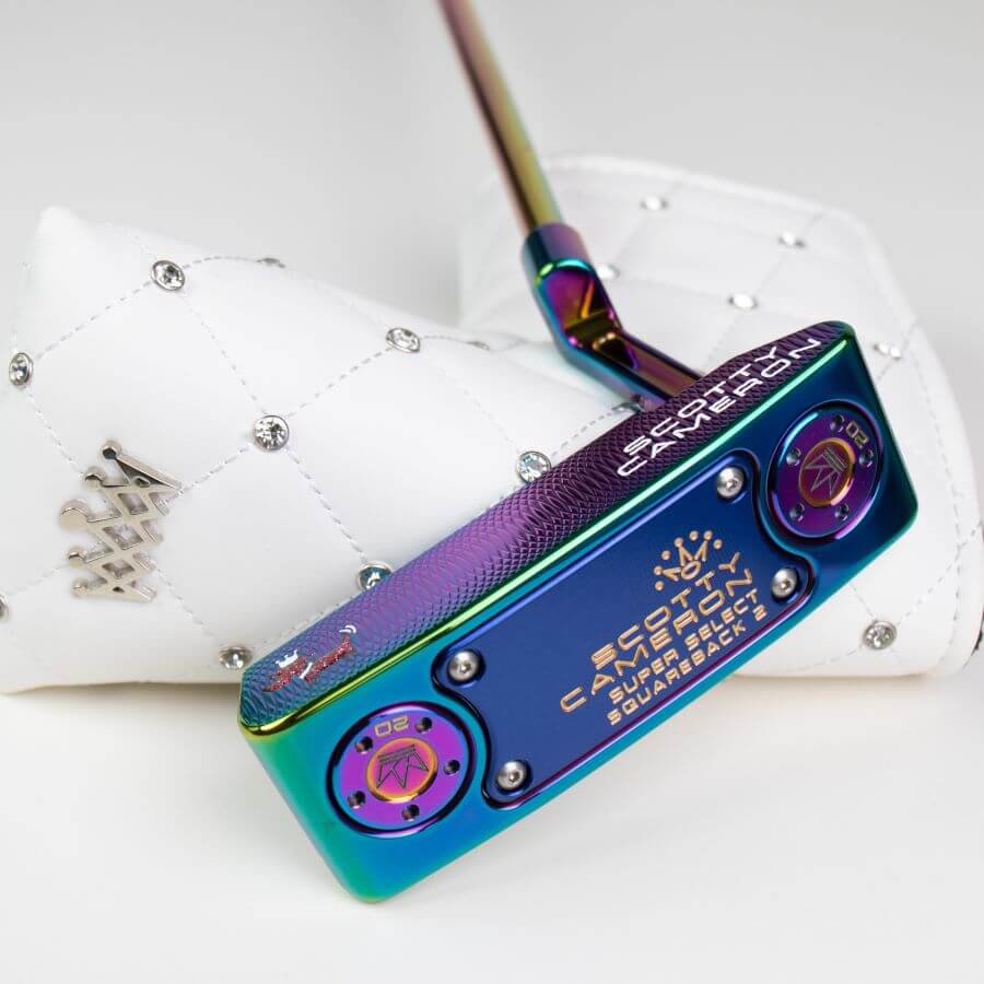 <img class='new_mark_img1' src='https://img.shop-pro.jp/img/new/icons14.gif' style='border:none;display:inline;margin:0px;padding:0px;width:auto;' />åƥ (SCOTTY CAMERON) 2023 ѡ쥯 Хå2 [Crown Dog]  PVD with ֥롼ץ졼 & 3ܥե󥸥饤 