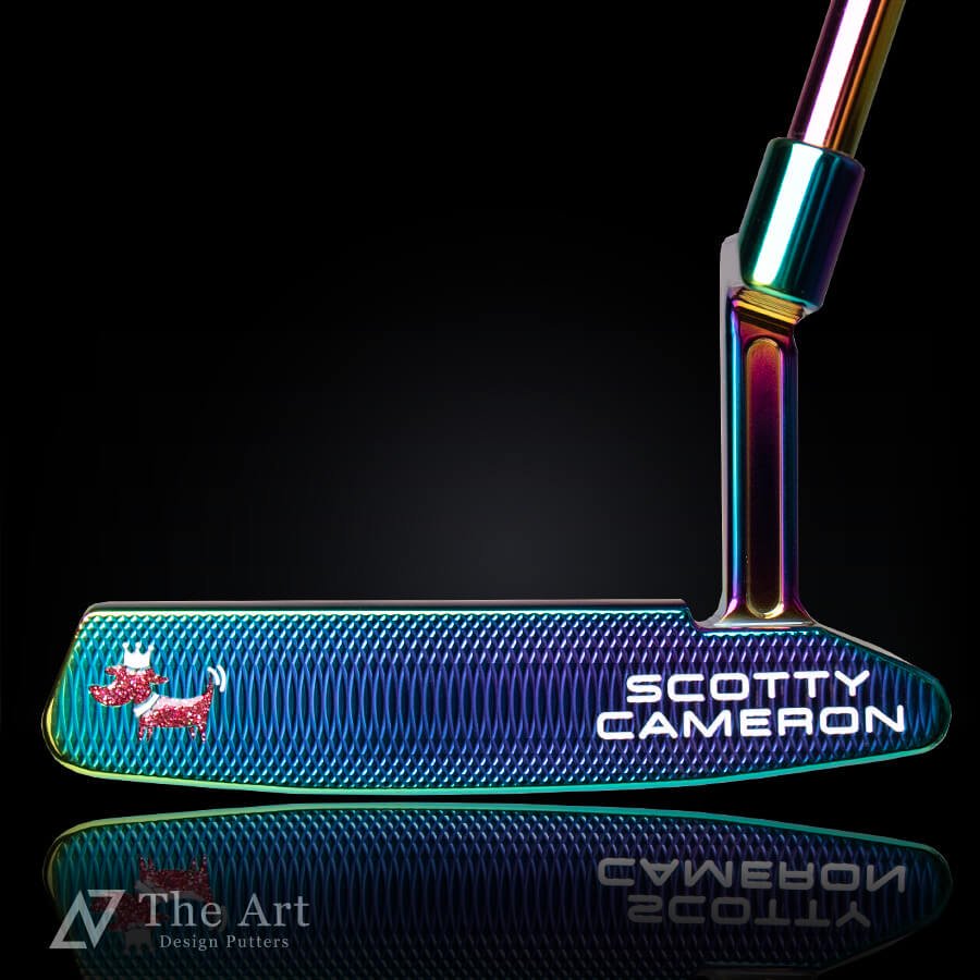 <img class='new_mark_img1' src='https://img.shop-pro.jp/img/new/icons14.gif' style='border:none;display:inline;margin:0px;padding:0px;width:auto;' />åƥ (SCOTTY CAMERON) 2023 ѡ쥯 Хå2 [Crown Dog]  PVD with ֥롼ץ졼 & 3ܥե󥸥饤 