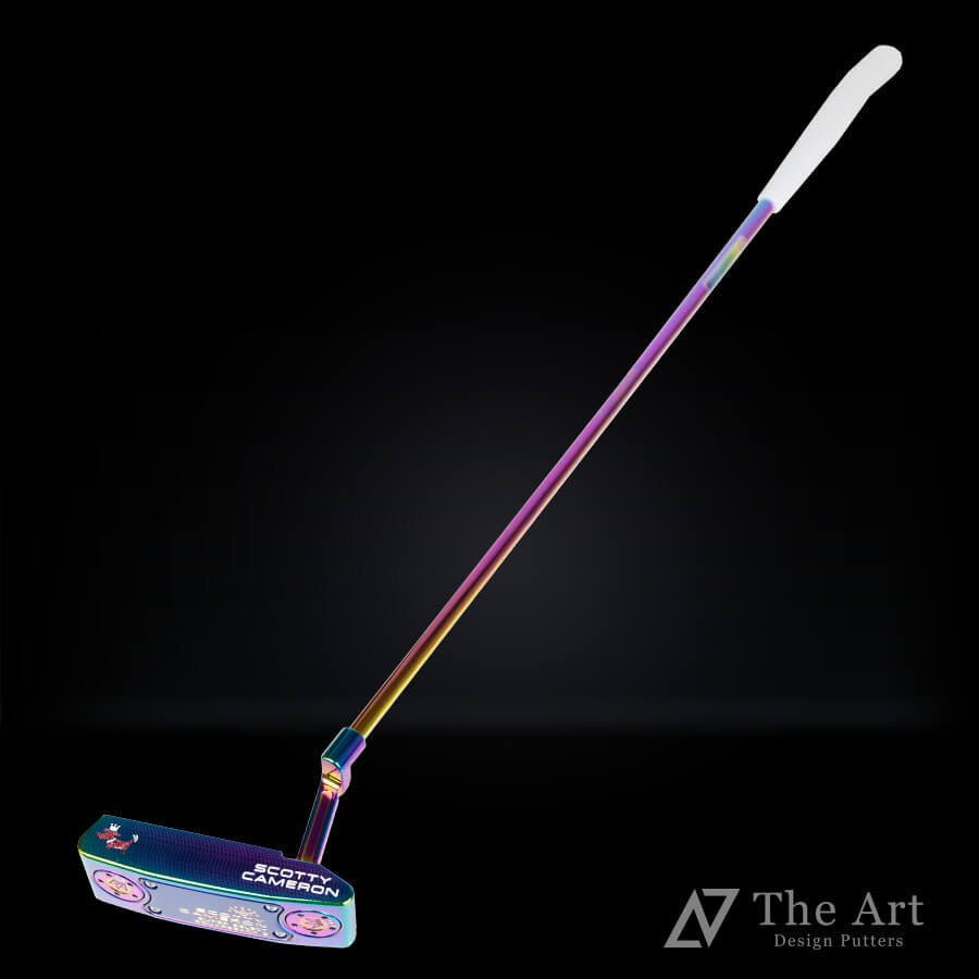 <img class='new_mark_img1' src='https://img.shop-pro.jp/img/new/icons14.gif' style='border:none;display:inline;margin:0px;padding:0px;width:auto;' />åƥ (SCOTTY CAMERON) 2023 ѡ쥯 Хå2 [Crown Dog]  PVD with ֥롼ץ졼 & 3ܥե󥸥饤 