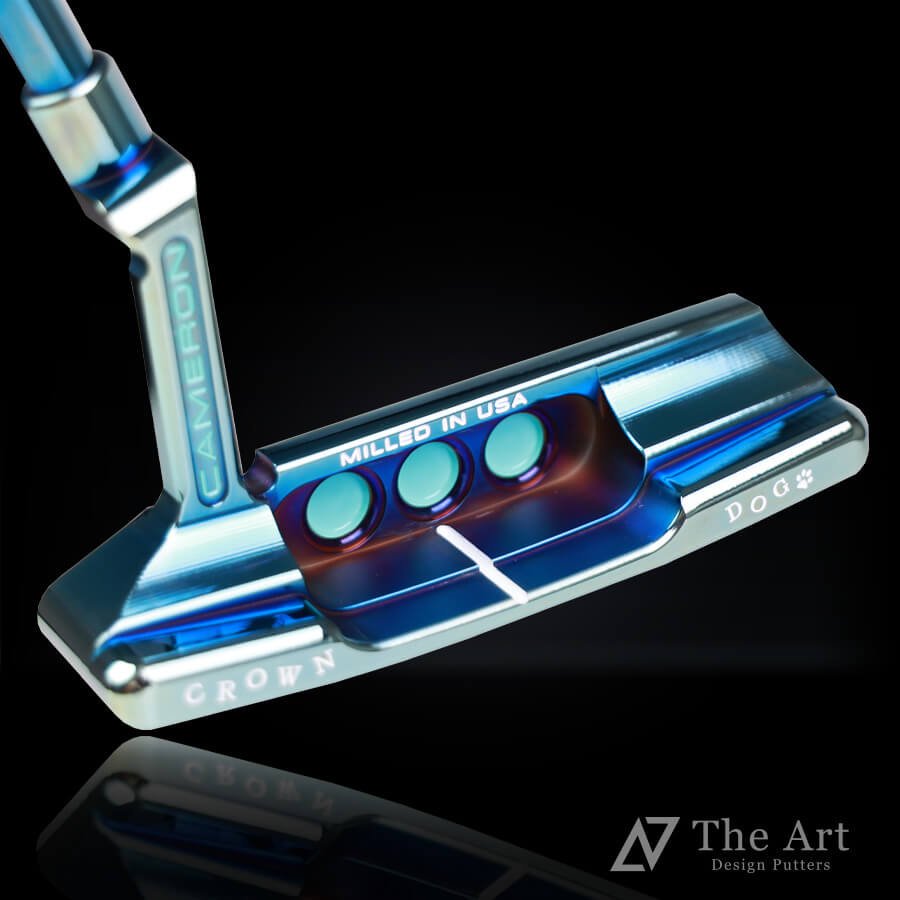 スコッティキャメロン (SCOTTY CAMERON) 2023 スーパーセレクト ニューポート2 [Crown Dog] M+ ブルーパール  ターコイズ