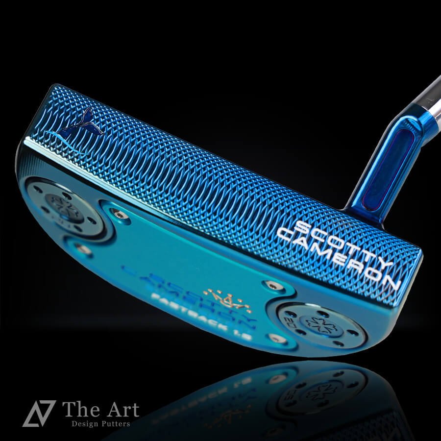 スコッティキャメロン (SCOTTY CAMERON) 2023 スーパーセレクト ファストバック1.5 [Lucky Kohola] M  ブルーパール スカイブルー