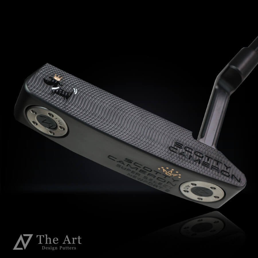 <img class='new_mark_img1' src='https://img.shop-pro.jp/img/new/icons52.gif' style='border:none;display:inline;margin:0px;padding:0px;width:auto;' />åƥ (SCOTTY CAMERON) 2023 ѡ쥯 ˥塼ݡ2 [Crown Dog] M+ ܥ֥å+ Black & Gold