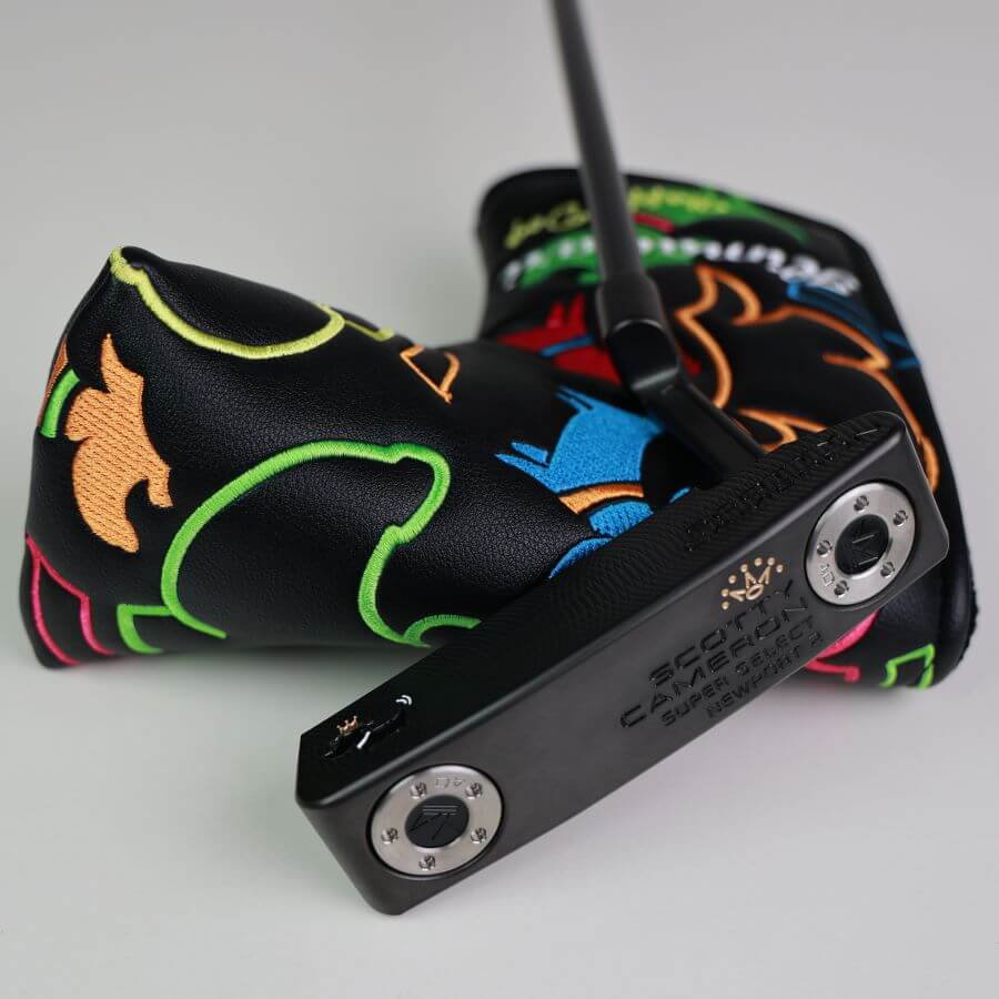 <img class='new_mark_img1' src='https://img.shop-pro.jp/img/new/icons52.gif' style='border:none;display:inline;margin:0px;padding:0px;width:auto;' />åƥ (SCOTTY CAMERON) 2023 ѡ쥯 ˥塼ݡ2 [Crown Dog] M+ ܥ֥å+ Black & Gold