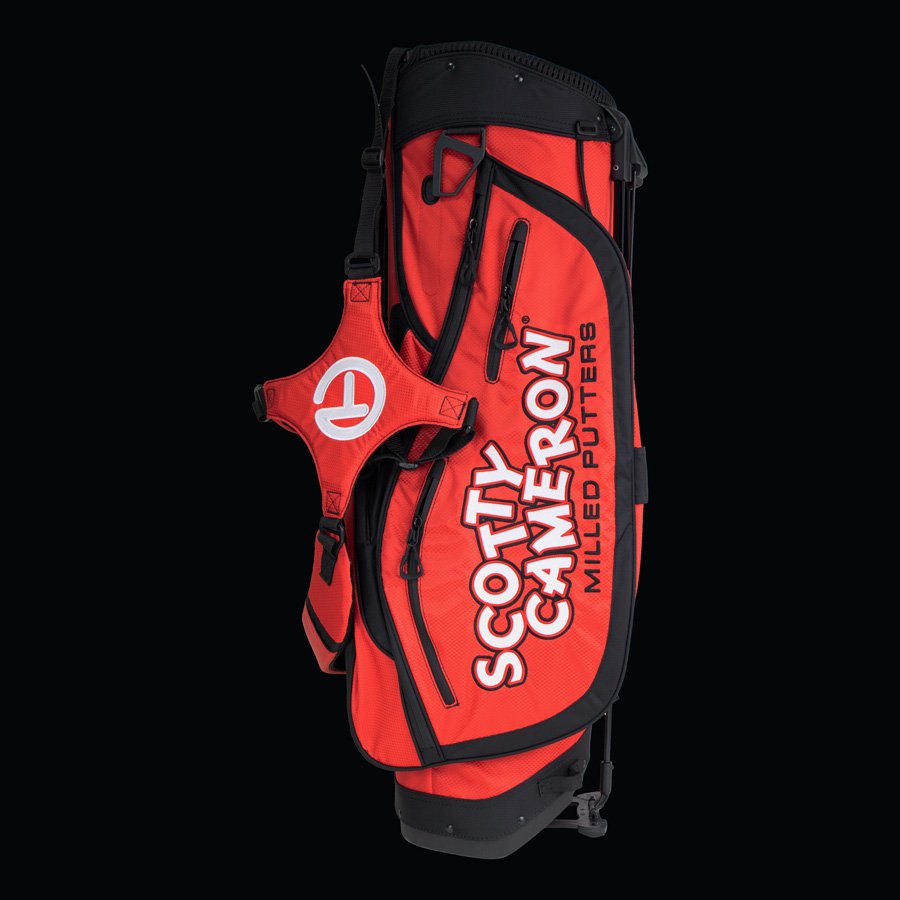 スコッティキャメロン サークルT パスファインダー 2023 Tour Only Masters Stand Bag Red