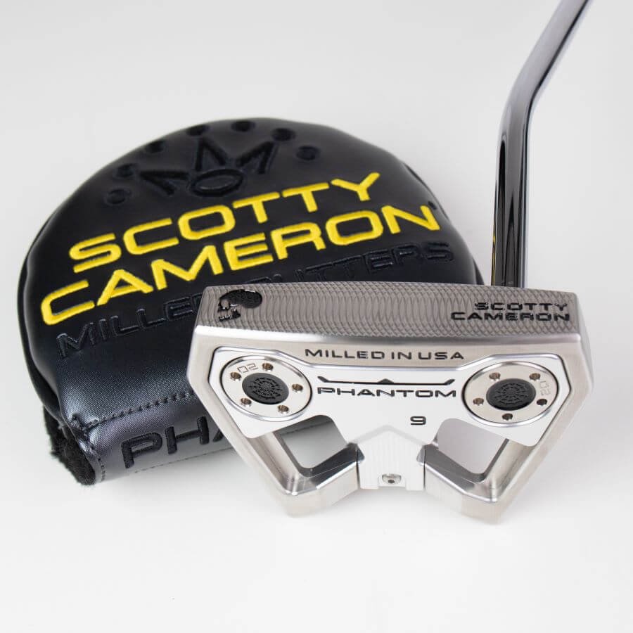 åƥ (SCOTTY CAMERON) 2024 եȥॷ꡼ եȥ9 [Sideface Skull] M Silver & Black