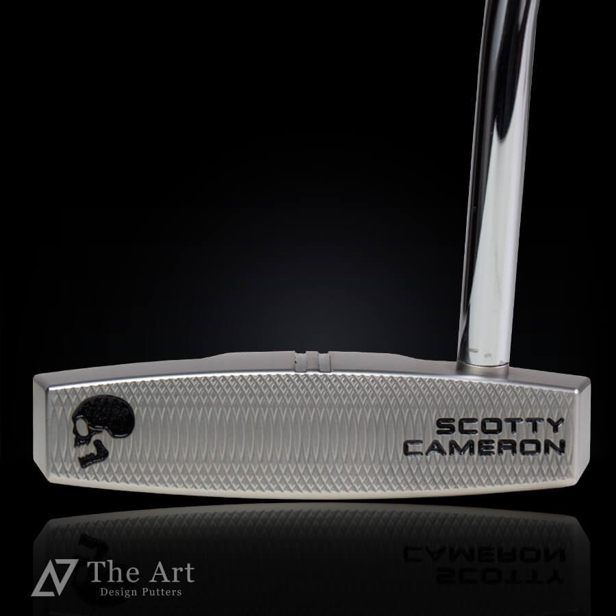 åƥ (SCOTTY CAMERON) 2024 եȥॷ꡼ եȥ9 [Sideface Skull] M Silver & Black