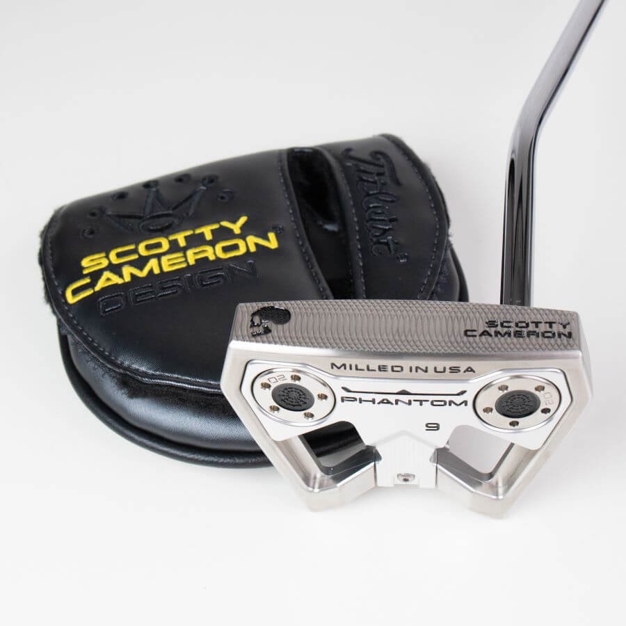 åƥ (SCOTTY CAMERON) 2024 եȥॷ꡼ եȥ9 [Sideface Skull] M Silver & Black