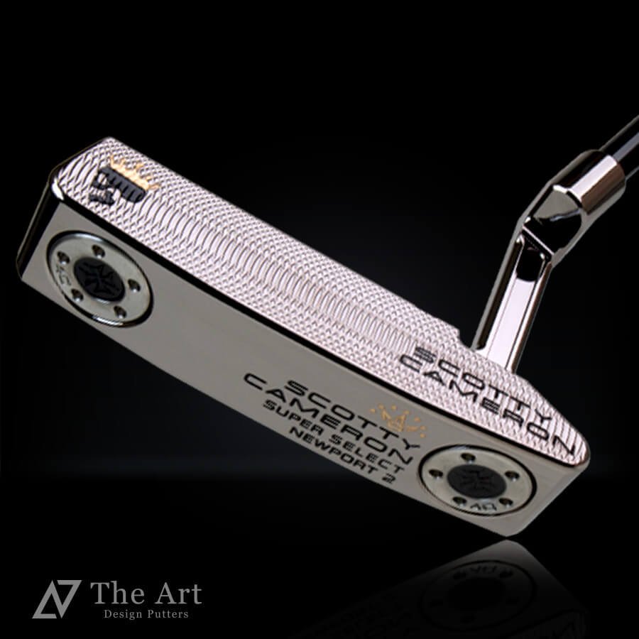 スコッティキャメロン (SCOTTY CAMERON) 2023 スーパーセレクト ニューポート2 [King Skull] M プラチナブラック  Black