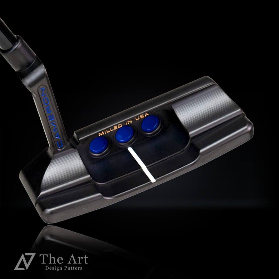 スコッティキャメロン (SCOTTY CAMERON) 2023 スーパーセレクト スクエアバック2 グロスブラック Black & Mat Blue