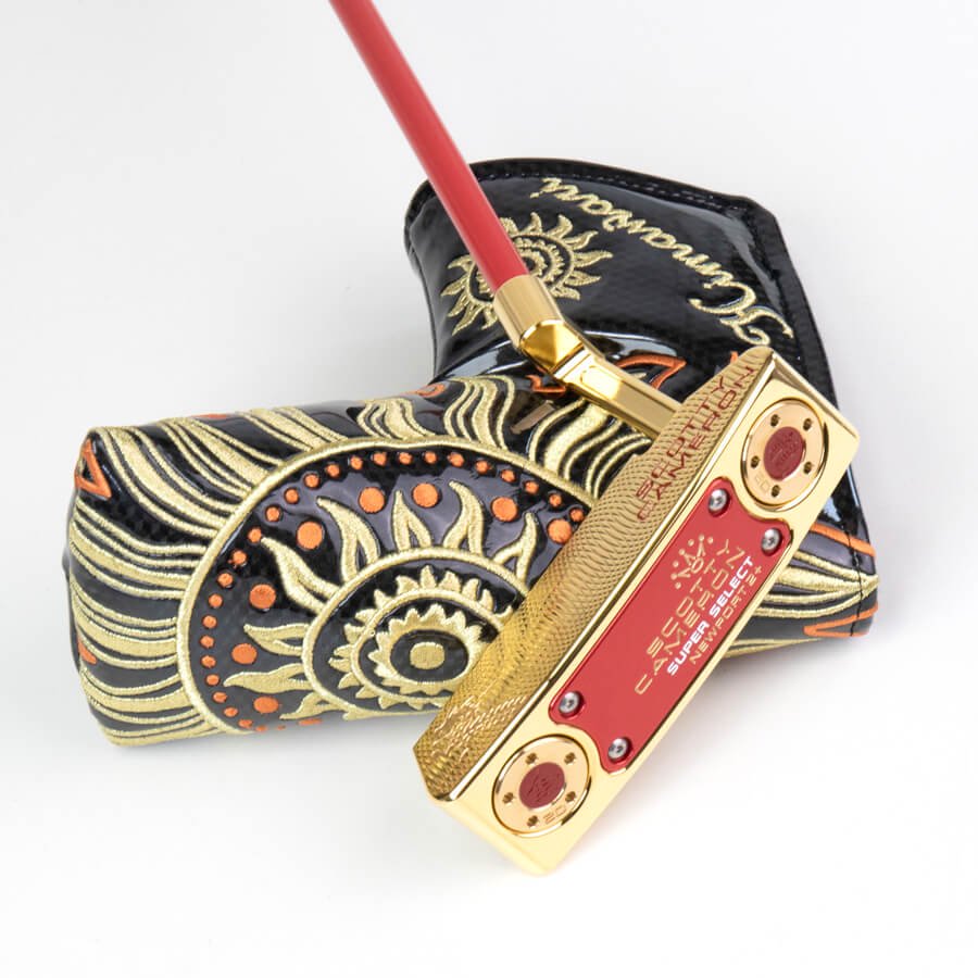 ڼۥåƥ (SCOTTY CAMERON) 2023 ѡ쥯 ˥塼ݡ2 ץ饹 [Rising Dragon] M ɥե˥å Gold & Red