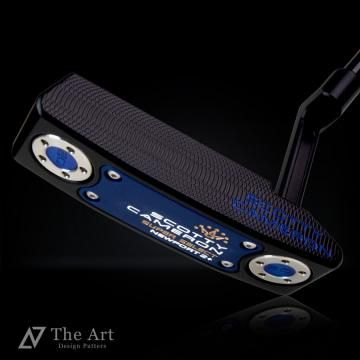 スコッティキャメロン (SCOTTY CAMERON) 2023 スーパーセレクト 2023 スーパーセレクト ニューポート2 プラス Art Black & マットブルー シリーズ