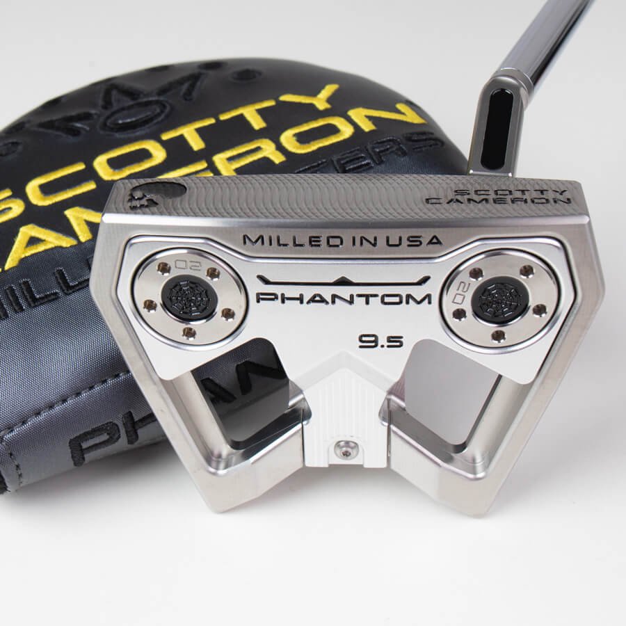 <img class='new_mark_img1' src='https://img.shop-pro.jp/img/new/icons1.gif' style='border:none;display:inline;margin:0px;padding:0px;width:auto;' />åƥ (SCOTTY CAMERON) 2024 եȥ9.5 [Sideface Skull] M Silver & Black