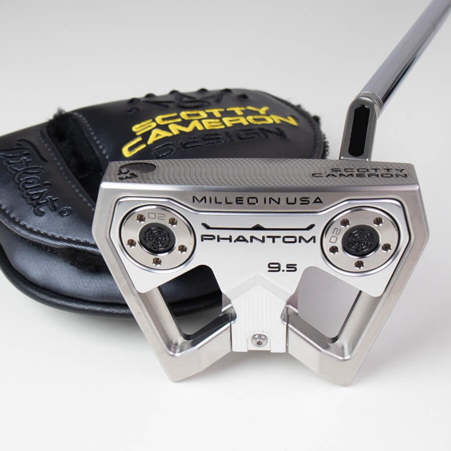 <img class='new_mark_img1' src='https://img.shop-pro.jp/img/new/icons1.gif' style='border:none;display:inline;margin:0px;padding:0px;width:auto;' />åƥ (SCOTTY CAMERON) 2024 եȥ9.5 [Sideface Skull] M Silver & Black