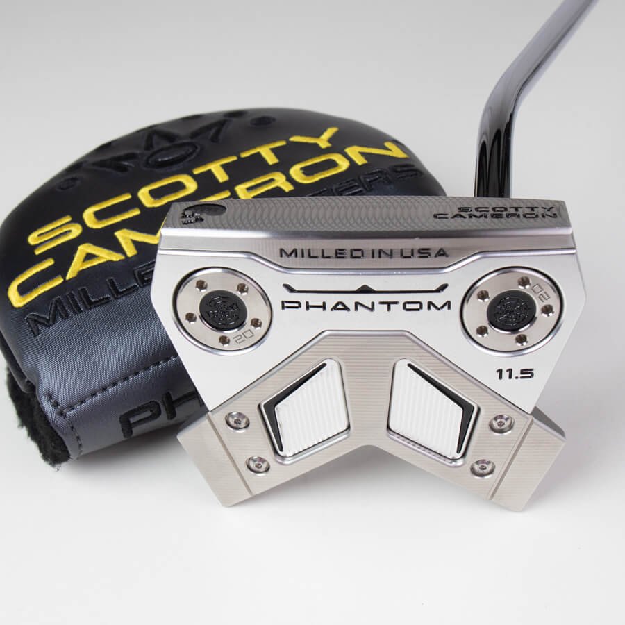 <img class='new_mark_img1' src='https://img.shop-pro.jp/img/new/icons9.gif' style='border:none;display:inline;margin:0px;padding:0px;width:auto;' />åƥ (SCOTTY CAMERON) 2024 եȥॷ꡼ եȥ11.5 [Sideface Skull] M Silver & Black