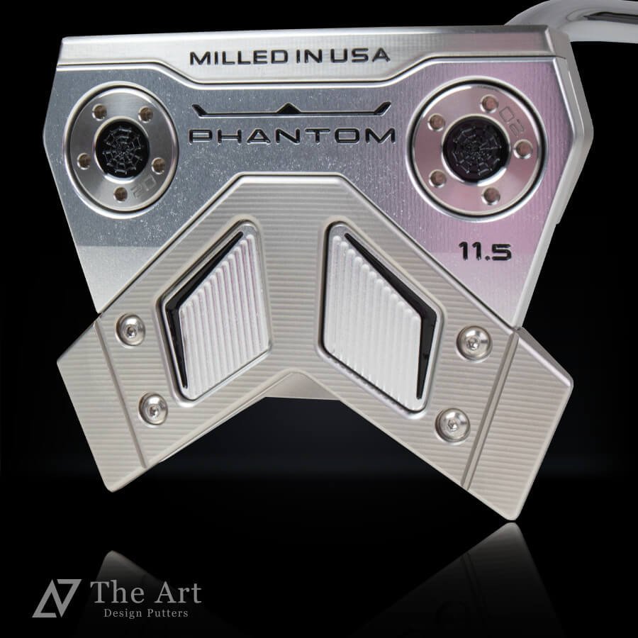 <img class='new_mark_img1' src='https://img.shop-pro.jp/img/new/icons9.gif' style='border:none;display:inline;margin:0px;padding:0px;width:auto;' />åƥ (SCOTTY CAMERON) 2024 եȥॷ꡼ եȥ11.5 [Sideface Skull] M Silver & Black