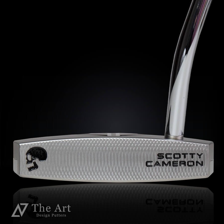 <img class='new_mark_img1' src='https://img.shop-pro.jp/img/new/icons9.gif' style='border:none;display:inline;margin:0px;padding:0px;width:auto;' />åƥ (SCOTTY CAMERON) 2024 եȥॷ꡼ եȥ11.5 [Sideface Skull] M Silver & Black